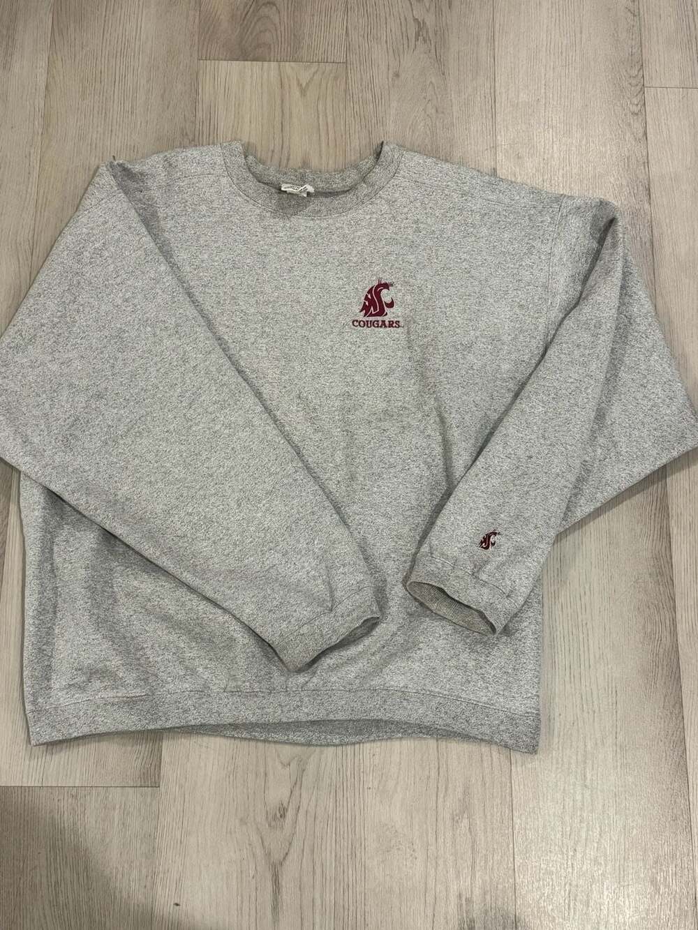 The Cotton Exchange Washington State University Cougars Sweatshirt Gray